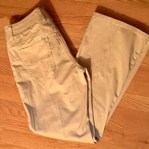 🌹3/$25🌹Chico’s 5 Pocket Khaki Pants, size 1